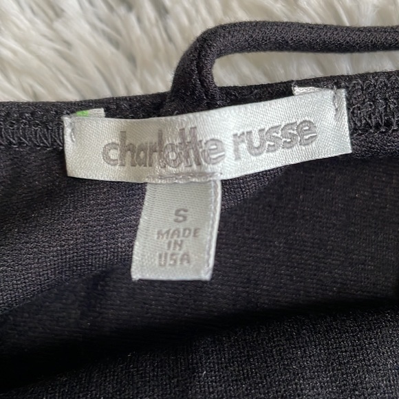 Black open back bodysuit - Picture 4 of 4